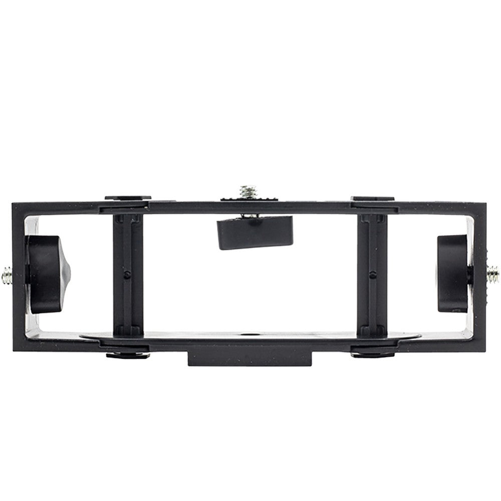 Anneau à selfie LED de 20 cm avec 2 supports pour smartphone 3 modes d'éclairage