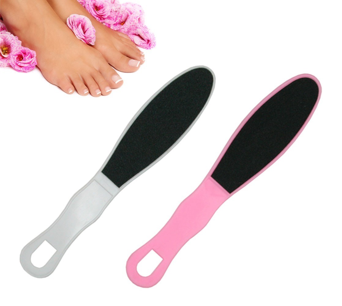 Set de 2 pièces pierre et râpe - pédicure - soins des pieds élimine callosités