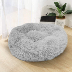 Maison coussin pour chien et chat doux chaud 40 cm Texture en 5 couleurs