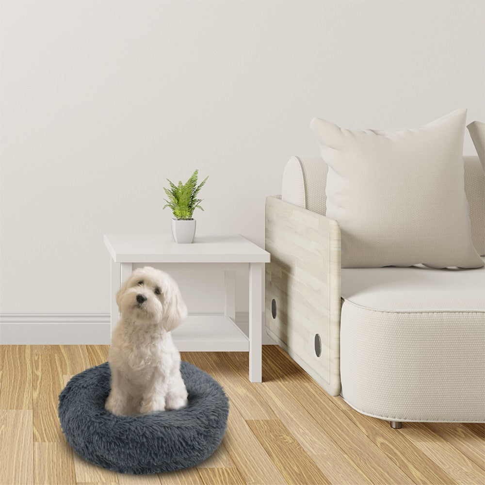 Maison coussin pour chien et chat doux chaud 40 cm Texture en 5 couleurs