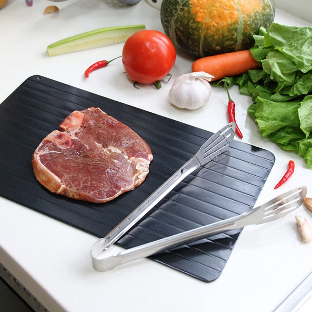 Plateau en aluminium Décongélation rapide 18734 pour aliments congelés 23x16 cm