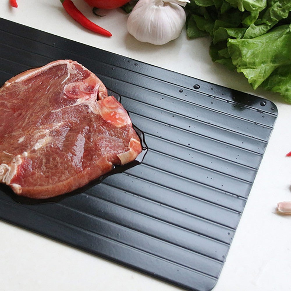 Plateau en aluminium Décongélation rapide 18734 pour aliments congelés 23x16 cm