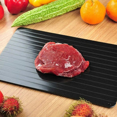 Plateau en aluminium Décongélation rapide 18734 pour aliments congelés 23x16 cm