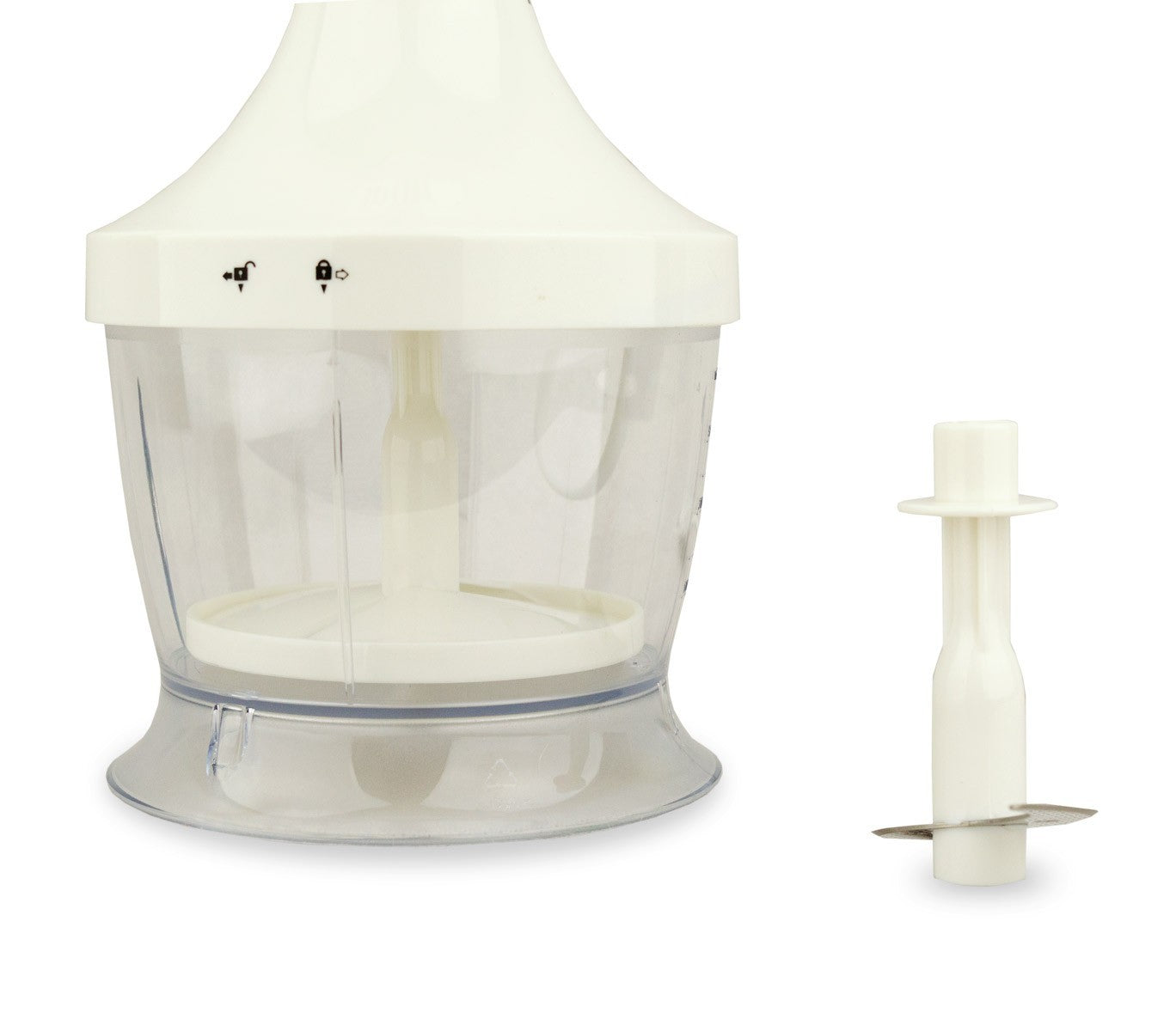 892108 Robot multifonctions pied mixeur, batteur et hachoir CAPRICCIO 500 ml