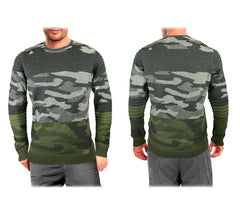 3027 Pull ras du cou BLACK NUMBER pour homme modèle SOLDIER camouflage
