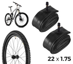Kit de 2 chambres à air pour vélo 304567 réparation des crevaisons 22 x 1.75