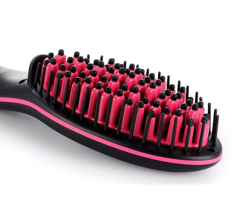 Brosse lissante électrique en céramique poils fins ARTIFACT jusqu'à 230°