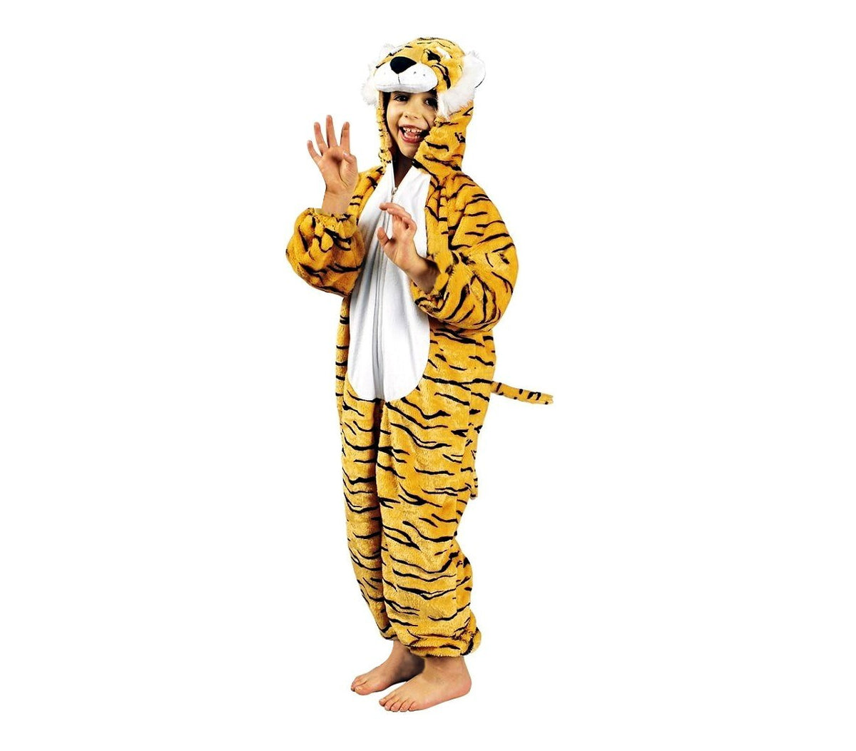227646 Costume de Carnaval déguisement de tigre enfant de 1 à 4 ans