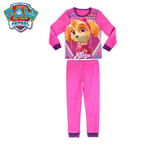 828173 Pyjama enfant imprimé Paw Patrol Skye en polaire chaude de 3 à 6 ans