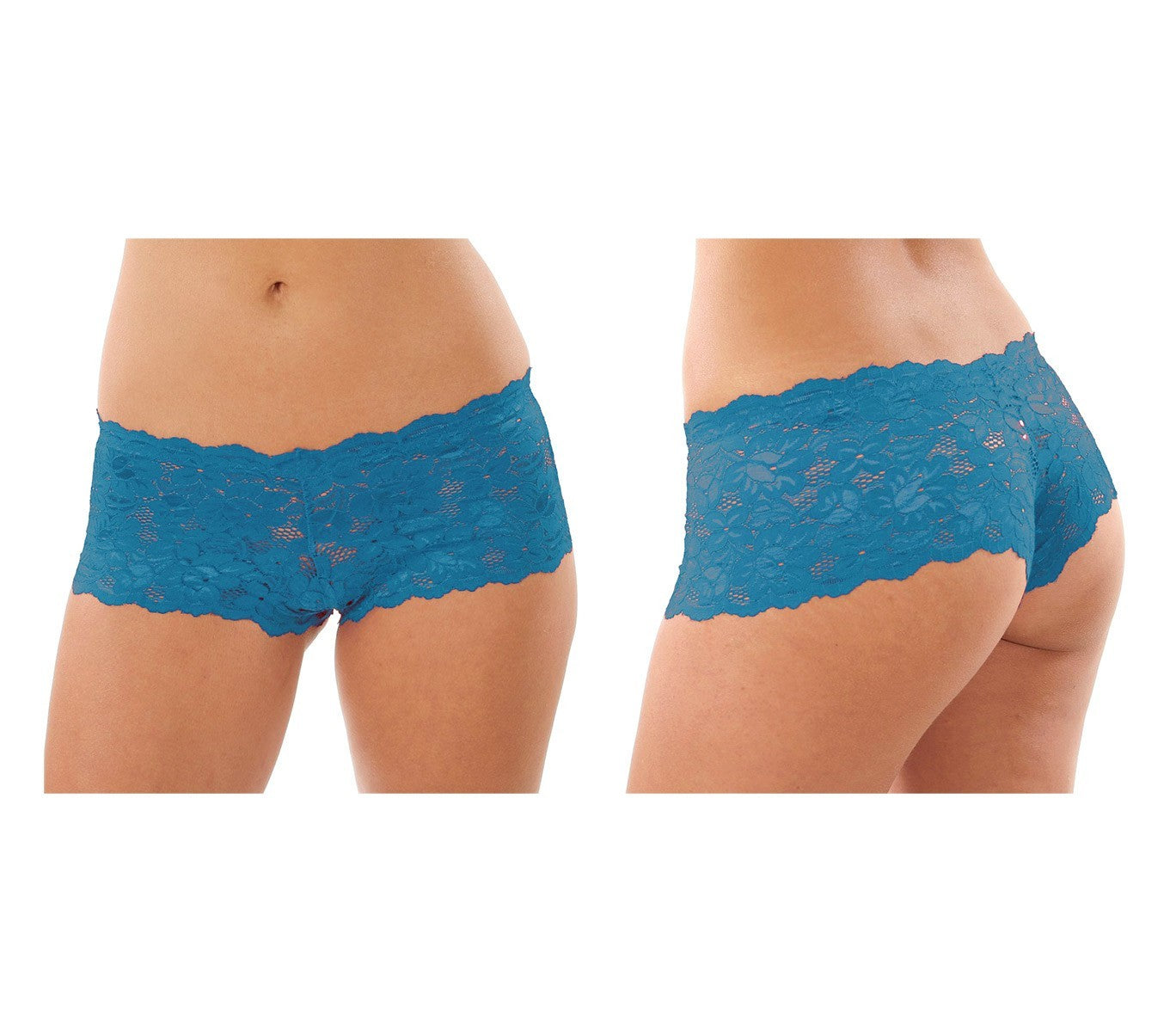 Pack 4 culottes dentelle motif floral - sous-vêtements pour les femmes - NO NAME
