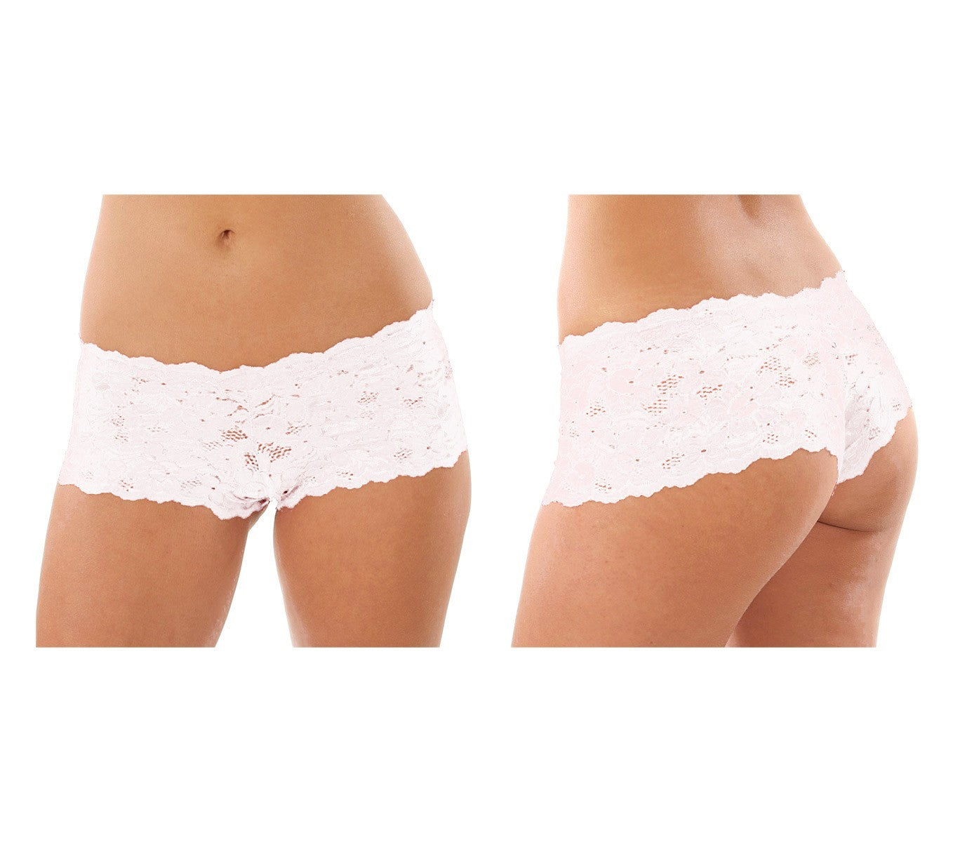 Pack 4 culottes dentelle motif floral - sous-vêtements pour les femmes - NO NAME