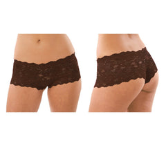 Pack 4 culottes dentelle motif floral - sous-vêtements pour les femmes - NO NAME