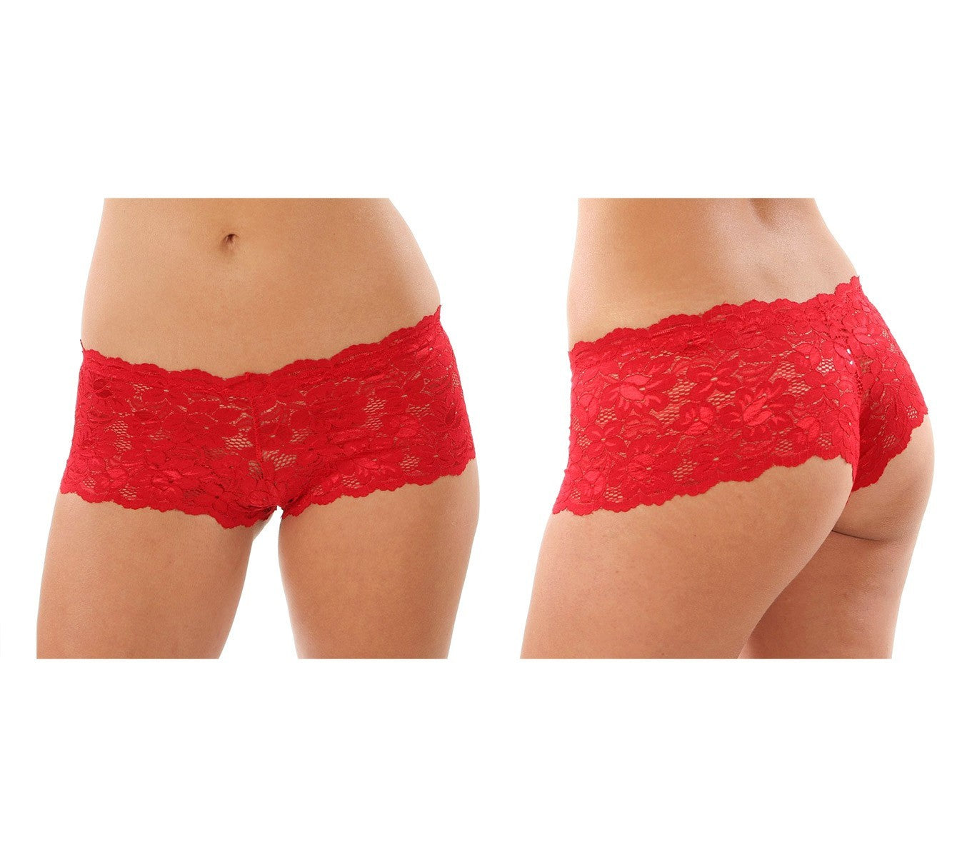 Pack 4 culottes dentelle motif floral - sous-vêtements pour les femmes - NO NAME
