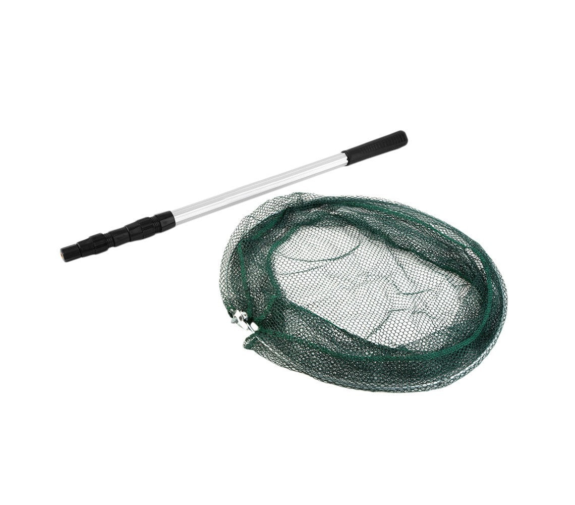 Epuisette de pêche télescopique 8094407 manche réglable en aluminium 140 cm