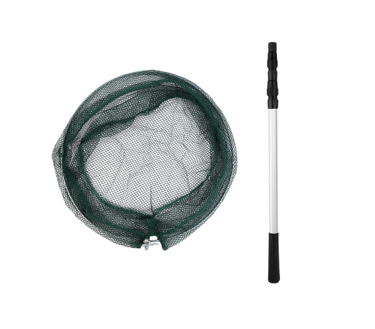 Epuisette de pêche télescopique 8094407 manche réglable en aluminium 140 cm