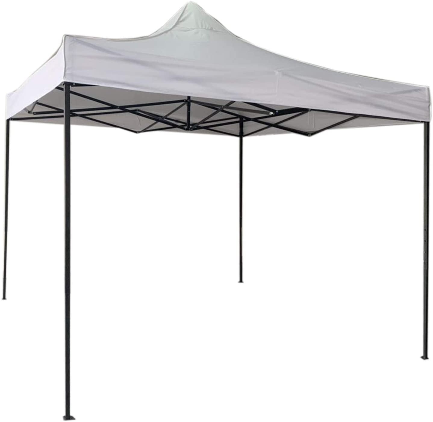 Gazebo A Accordéon Refermable Polyvalent 3x3 Mt EasyFlex De Jardin BLANC