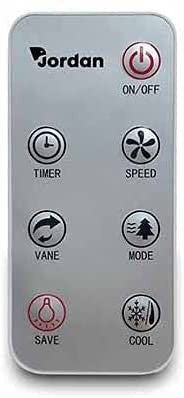 Refroidisseur portable JORDAN V18 Ventilateur multifonctionnel 4 en 1 avec glace