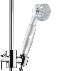 Pomme de douche en laiton chromé LGE377 modèle Epoque de style rétro