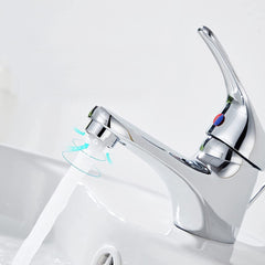 Mélangeur Robinet Lavabo Selenia 90043-5 en Acier avec Tubes Raccordement