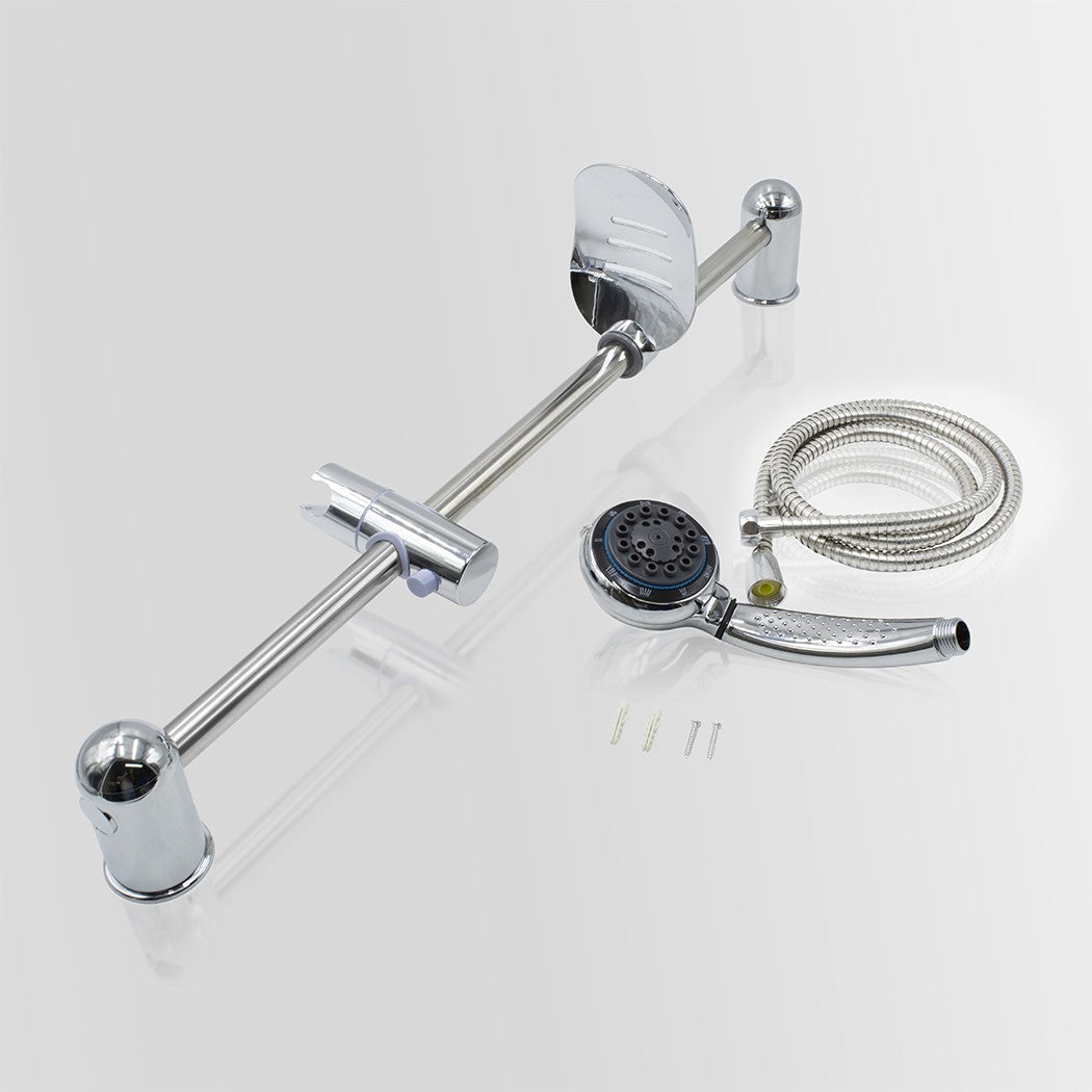 Atena N083-5 Douche coulissante en acier inoxydable avec 8 jets d'eau