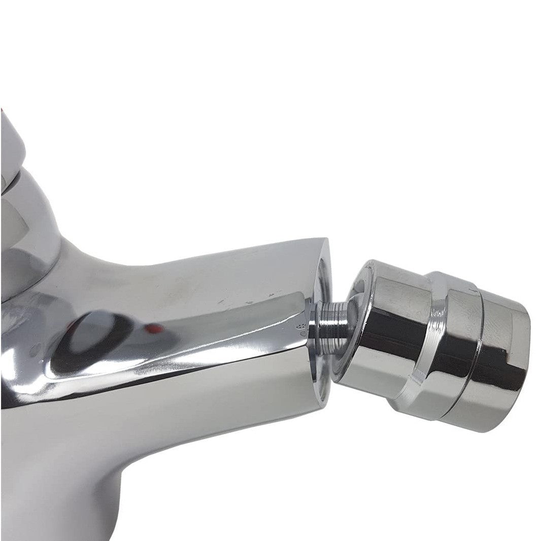 Robinet Monocommande en Acier Chromé N026-6 pour Bidet avec Décharge Pop-Up