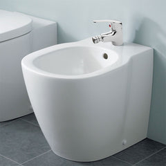 Robinet Monocommande en Acier Chromé N026-6 pour Bidet avec Décharge Pop-Up
