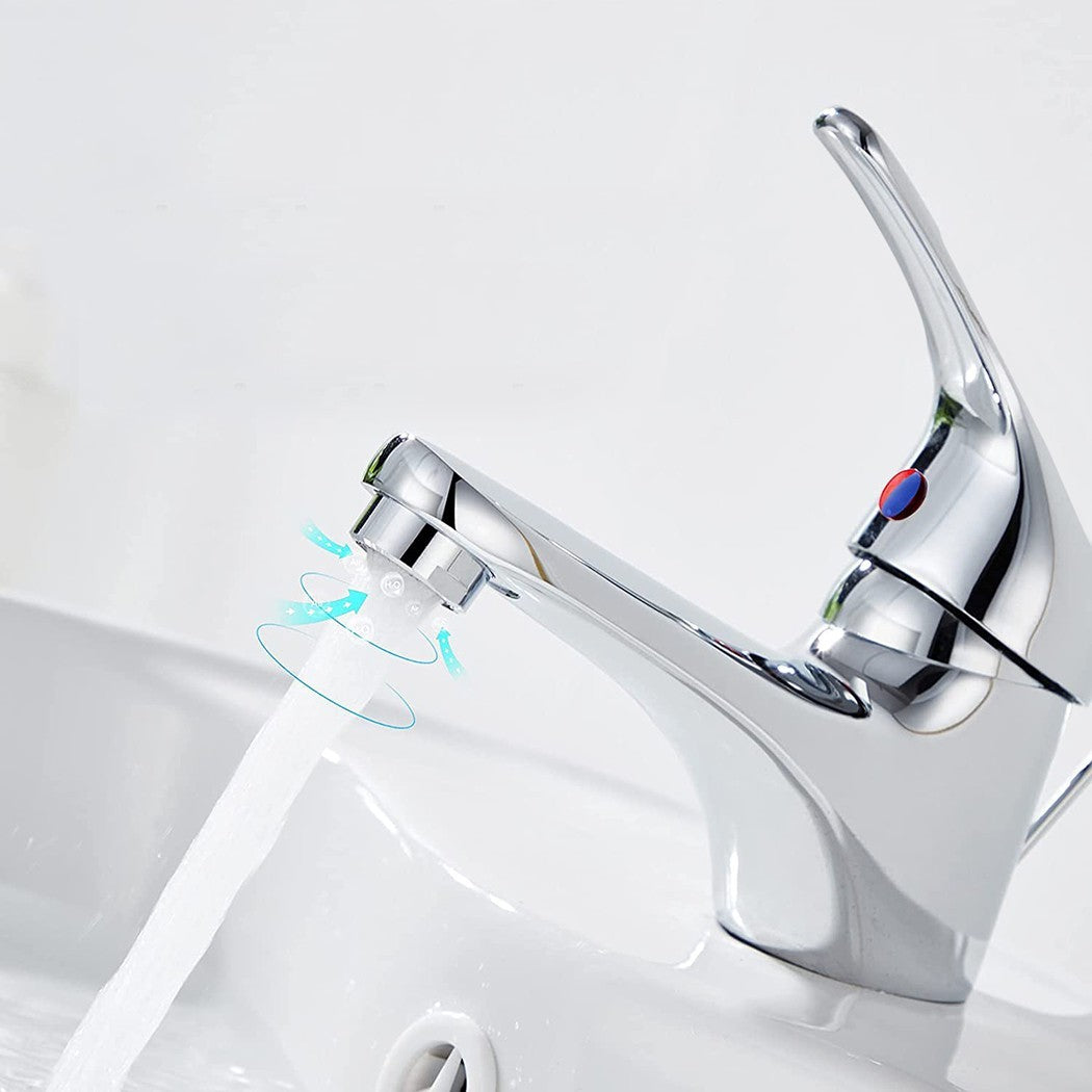 Robinet Lavabo en Acier Inoxydable 1601 avec Connexion et Décharge Pop Up