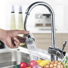 Briseur flexible Mélangeur Robinet Cuisine Buse Rotative à 360°