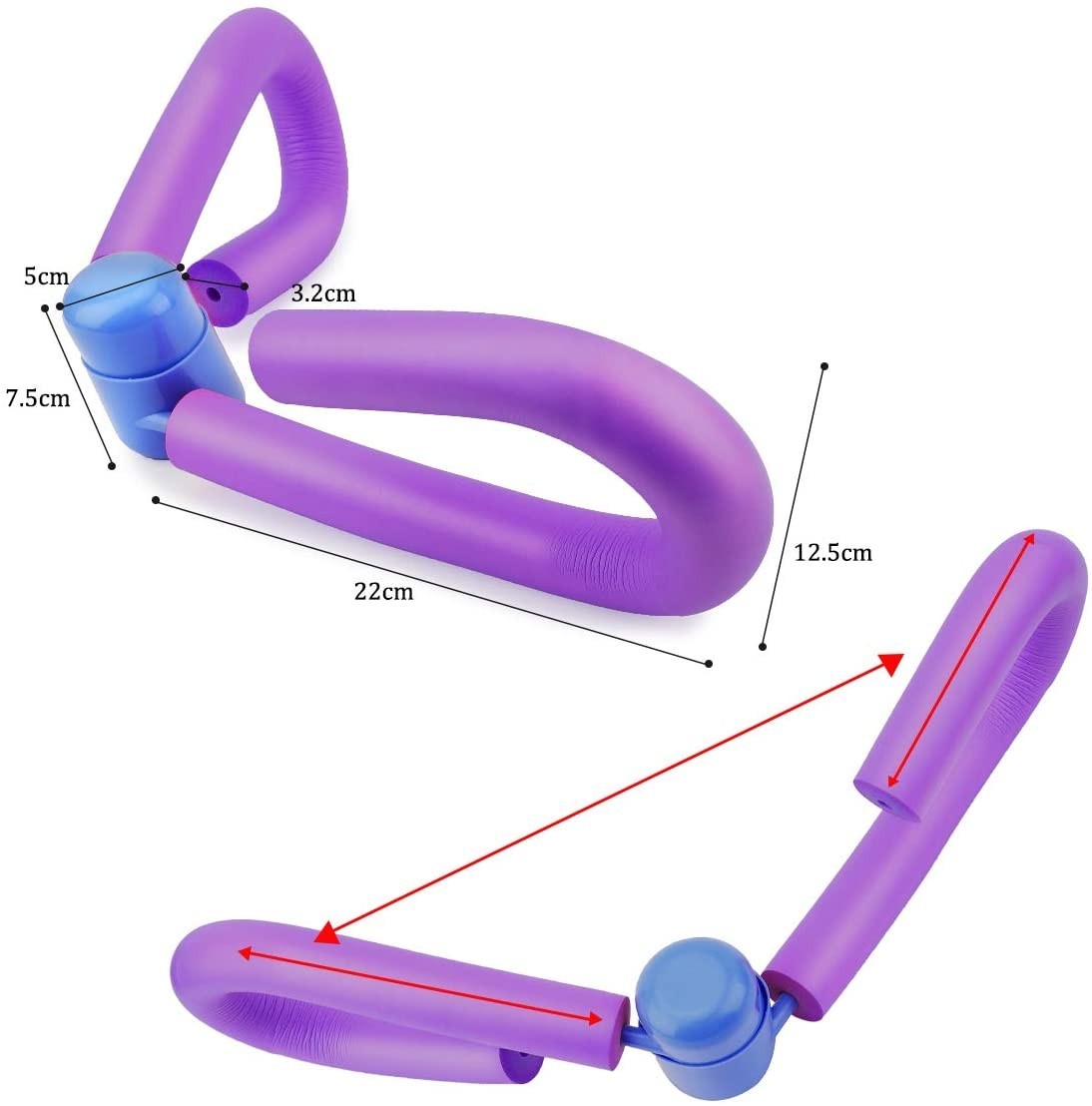 Outil multifonctionnel pour exercices Expanseur pour cuisses Corps Poitrine