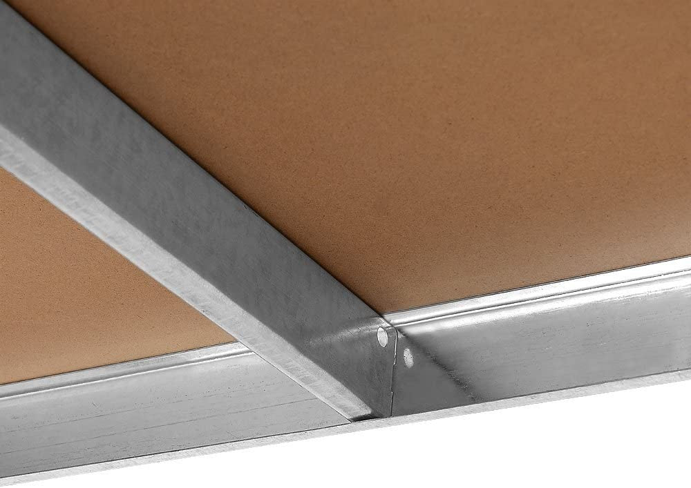 Étagère métallique modulaire 5 niveaux MDF 180x90x40cm, charge 875Kg.