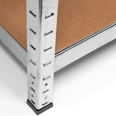 Étagère métallique modulaire 5 niveaux MDF 180x90x40cm, charge 875Kg.