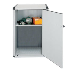 Armoire à bouteilles de gaz PVC Armoire modulaire avec 2 étagères l'extérieur