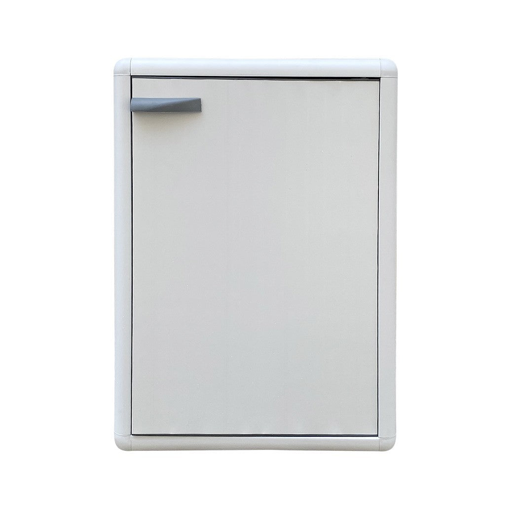Armoire à bouteilles de gaz PVC Armoire modulaire avec 2 étagères l'extérieur
