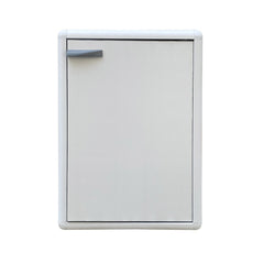 Armoire à bouteilles de gaz PVC Armoire modulaire avec 2 étagères l'extérieur