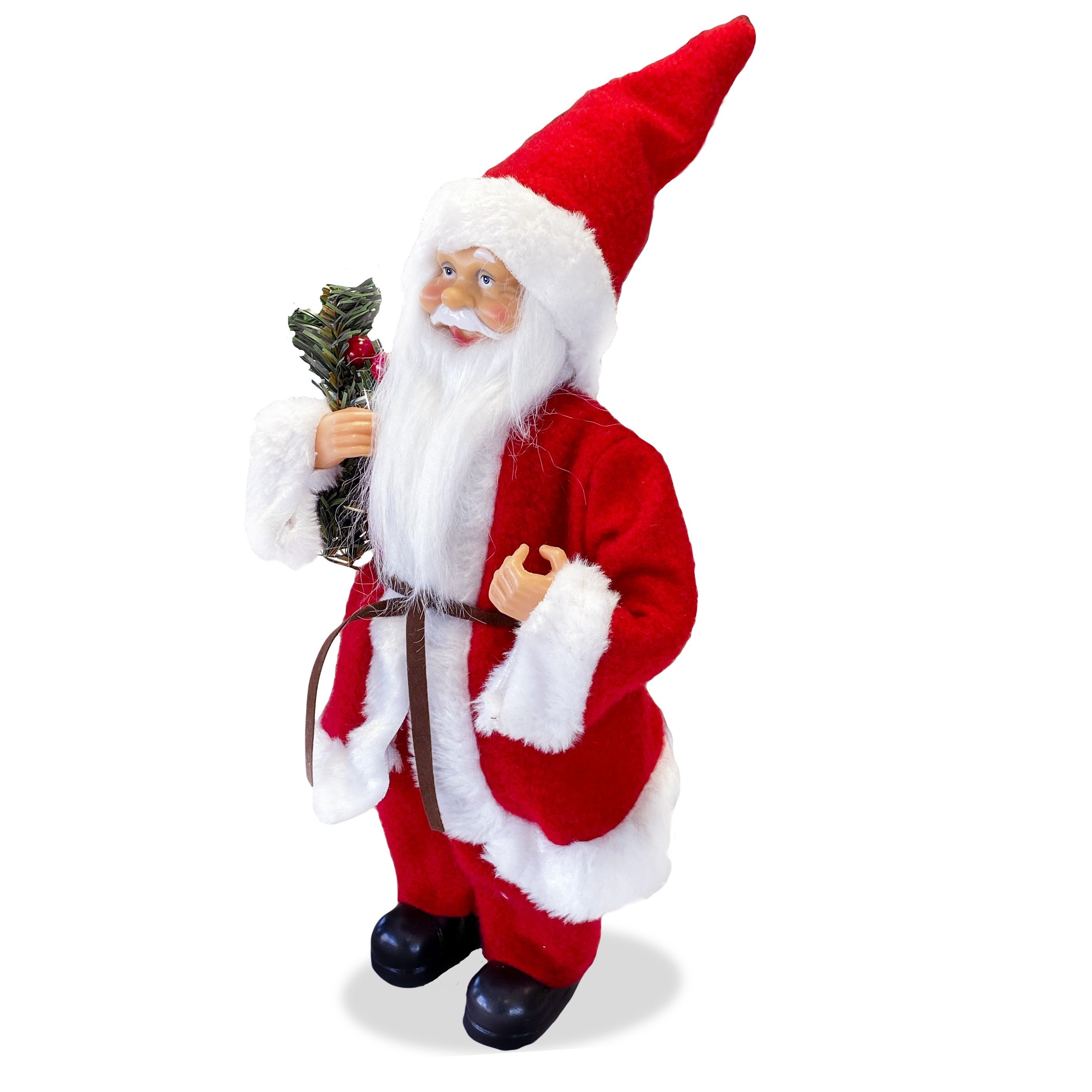 Santa Robe Rouge art. 144188 Décoration de Noel décoration 30H cm