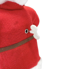 Santa Rouge art. 144196 45H cm Mécanisme à Carillon Sons et Mouvement