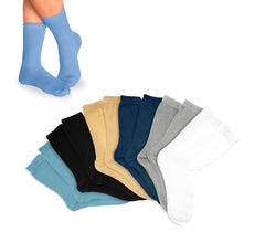 Pack de 3 - 6 à 12 chaussettes courtes coton enfants - dans différentes tailles