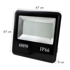 Phare Lumière Led extérieur 400W Étanche IP66 6000K Lumière froide