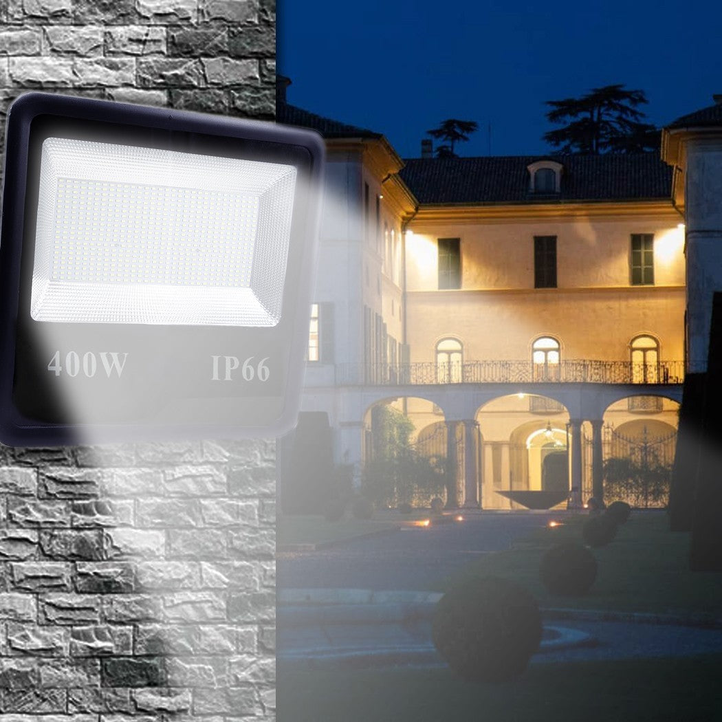 Phare Lumière Led extérieur 400W Étanche IP66 6000K Lumière froide