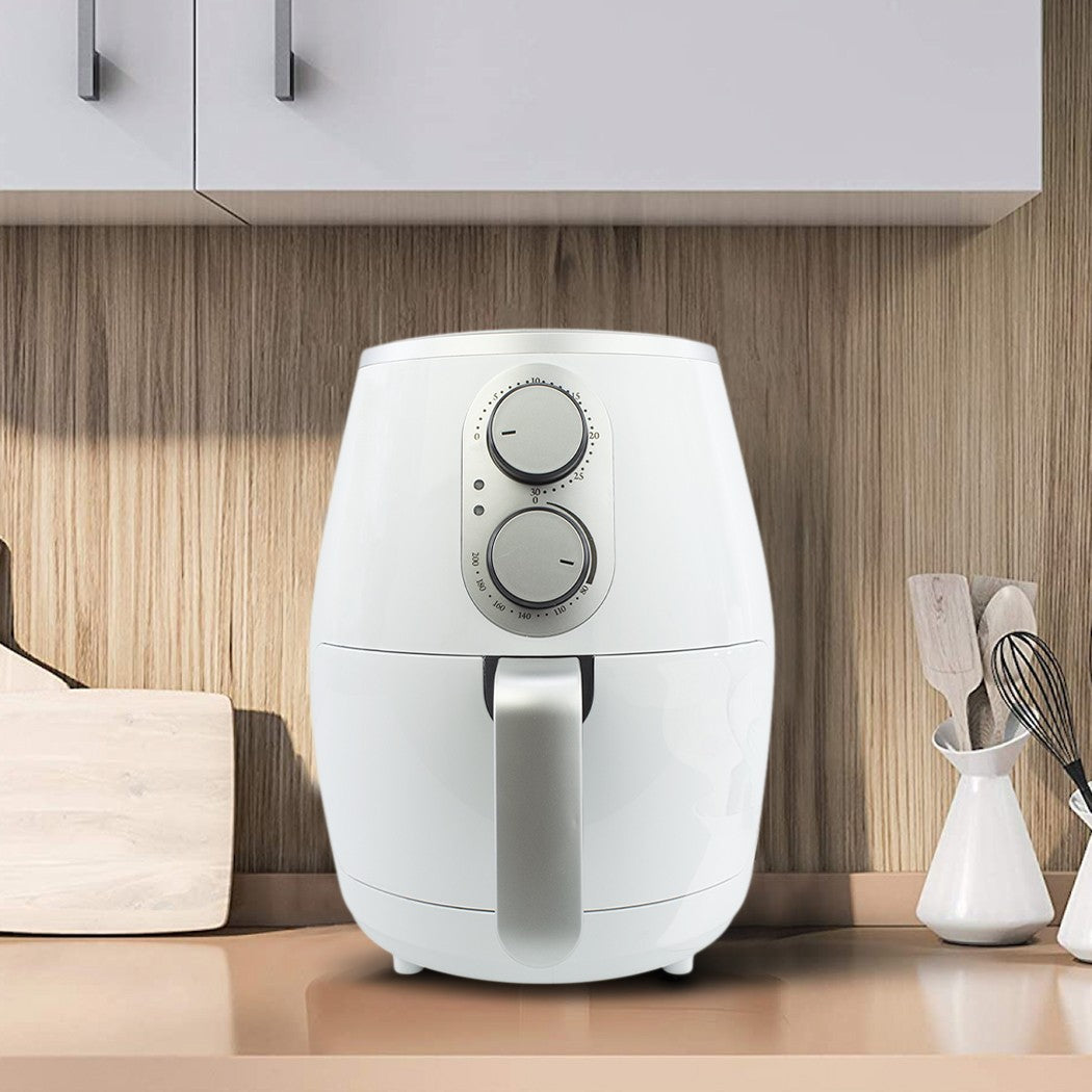 Friteuse à air manuel BigChef jusqu’à 200°C capacité 4 LT puissance 1500W