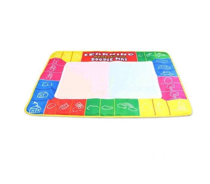 Tapis magique pour colorier 48 x 36 cm 2 modèles plume d'eau 122061