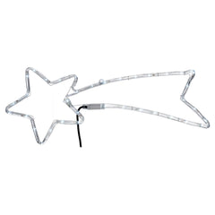 Comète lumineuse de Noël Lumière bleue avec LEDs clignotantes 65L cm