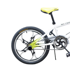 Vélo BMX ONE WHEEL FreeStyle Taille 20 avec roues en alliage 6 - 8 ans