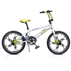 Vélo BMX ONE WHEEL FreeStyle Taille 20 avec roues en alliage 6 - 8 ans