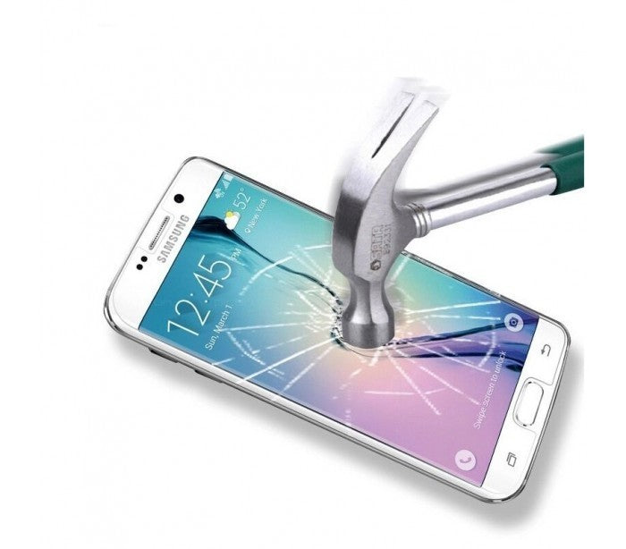 Protection écran téléphone en verre trempé transparent SAMSUNG S6