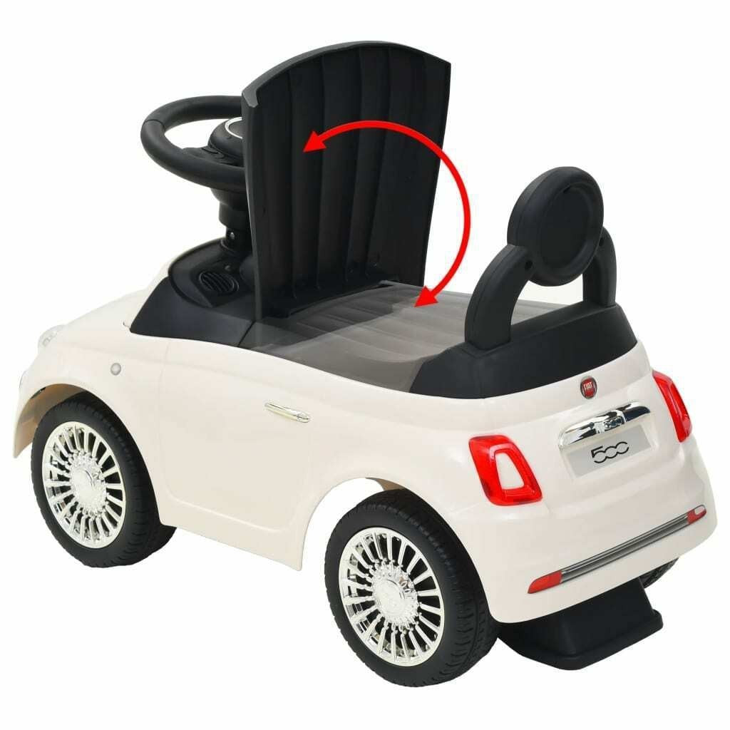 R7059 Fiat 500 low ride-on toy car pour enfants 58x28x38 cm