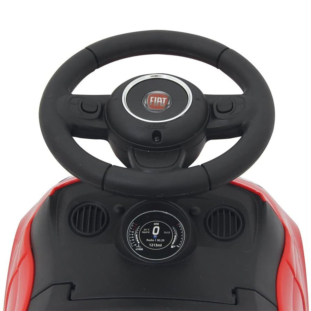 R7059 Fiat 500 low ride-on toy car pour enfants 58x28x38 cm