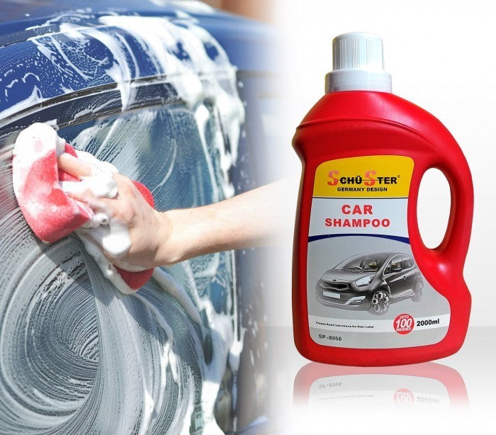 Shampoing voiture Schu-Ster auto-séchage élimine la poussière 2000ml SP-8056