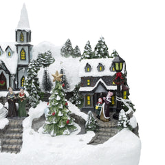 361031 Manège de Noël avec lumières, sons et mouvements 32x20x25 cm
