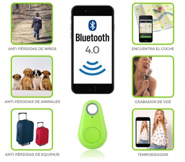 Localisateur d'objet - GPS - contrôle à distance - bouton multifonction